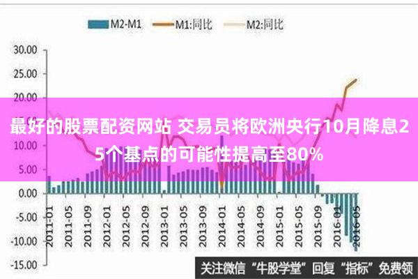 最好的股票配资网站 交易员将欧洲央行10月降息25个基点的可能性提高至80%