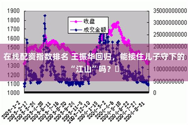 在线配资指数排名 王振华回归，能接住儿子守下的“江山”吗？‍